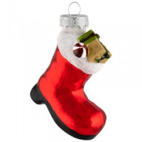 Украшение елочное "Сапожок с подарками" (12шт!) Волшебная страна