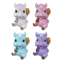 СНОУ БУМ Фигурка лошадки 4x3x5 см, 4 цвета , полистоун