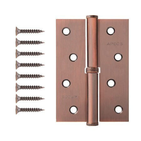 Петля Апекс 100*70 правая с Подшипником (медь)  \2 (100)