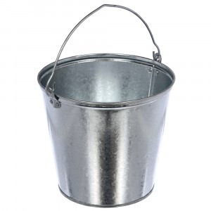 Ведро 12л оцинкованное, 36554 Банные штучки