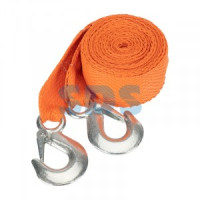 Трос буксировочный 2,5 тонн, 5 м, с двумя крюками REXANT, 80-0222