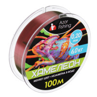 AZOR FISHING Леска &quot;Хамелеон&quot;, нейлон, 100м, 0,20мм, 6,0кг