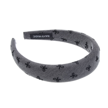 ЮНИLOOK Ободок для волос, 3см, полиэстер, пластик, 2 цвета, ACS25-17