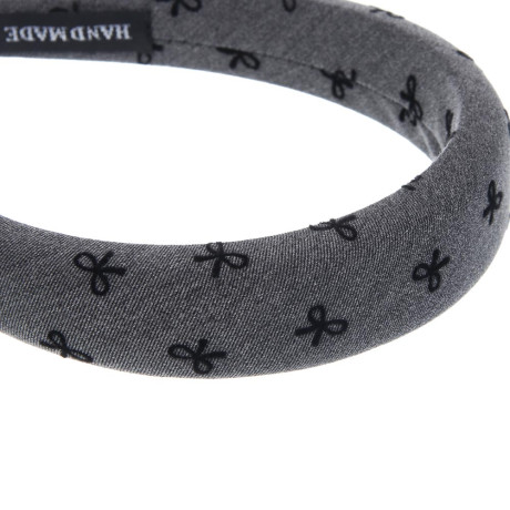 ЮНИLOOK Ободок для волос, 3см, полиэстер, пластик, 2 цвета, ACS25-17