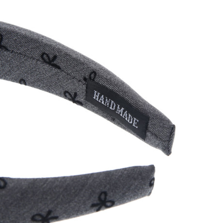 ЮНИLOOK Ободок для волос, 3см, полиэстер, пластик, 2 цвета, ACS25-17