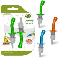 Пробка-дозатор с крышкой (2шт/уп) цена за уп, микс (кратность 6шт!!!) DH13-116 Мультидом