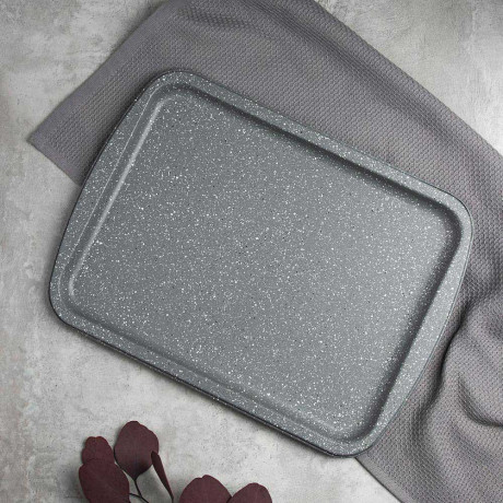 Противень SATOSHI 36,5х27х1,7см плоский, сталь 849-192