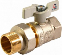 СТМ СТАНДАРТ Кран шар. для воды 3/4&quot; с накид. гайкой бабочка  CWAFM034