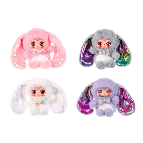 ИГРОЛЕНД Игрушка мягкая "Чудесинка" 12 см, с подвесом, полиэстер, PVC, микс видов