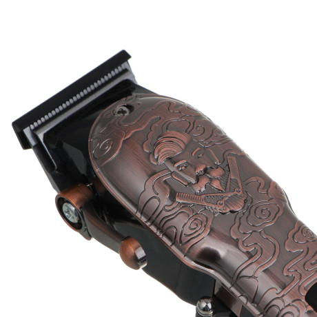 LEBEN Машинка для стрижки, 900 мА/ч, 3 часа работы, дисплей, 4 насадки 1,5/3/4/6 мм, масло, расчёска