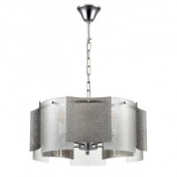 LUMION 6594/5 MODERNI LN25 хром/тонированное стекло, мет./стекло Люстра E14 5x40W 220V DANDY