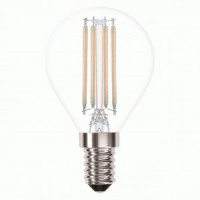 SmartBuy FIL P45 E14 8W(630lm) 6500К 6K филамент (нитевидная) 45x78мм SBL-P45F-8-65K-E14