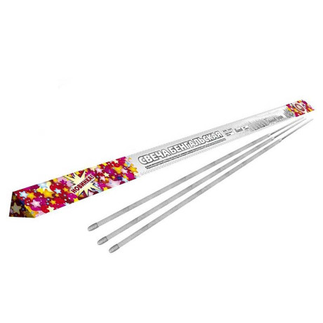 Бенгальские огни 650мм (3шт) ЗОЛОТО РОССИИ (27)