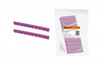 TDM маркер наборный - символ &quot;7&quot; фиолетовый 1,5 мм2 (уп. 150 шт., цена за уп.) (10!) SQ0534-0008