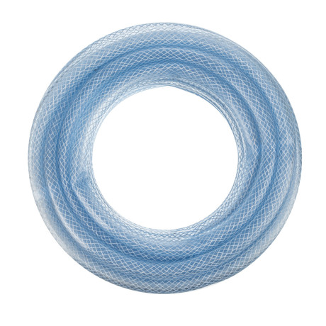 Шланг поливочный прозрачный армированный 3-х слойный, 1/2", 15 м Palisad