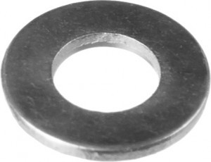 Шайба ЗУБР "МАСТЕР" DIN 125A, оцинк., 4мм, 5кг