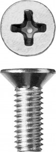 Винт ЗУБР "МАСТЕР" DIN 965, кл. прочности 4.8, оцинкованный, M6x16мм, 5кг