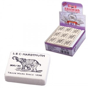 Резинка стирательная KOH-I-NOOR, белая 0300030029KDRU , 300130 / 224323