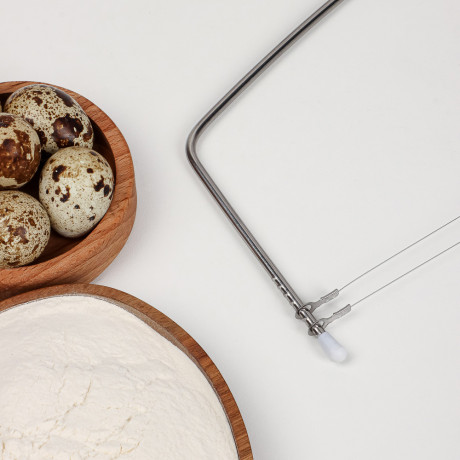 SATOSHI Нож-струна для нарезки бисквита 33х16см, нерж.сталь