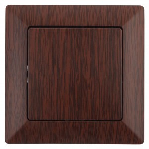 ЭРА Intro Solo выкл. 1 кл. 10А, венге 4-101-10 53553