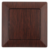 ЭРА Intro Solo выкл. 1 кл. 10А, венге 4-101-10 53553