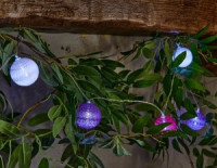 Гирлянда-нить (бат) Клубки (шарики) 10LED белый 2м. (2*AA) ULD-S0200-010/STB/2AA IP20 Uniel