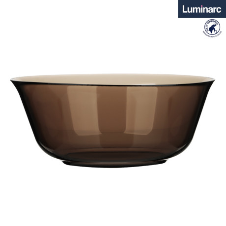 Luminarc Эклипс Амбьянте Салатник 24см, дымчатое стекло, арт. L5175