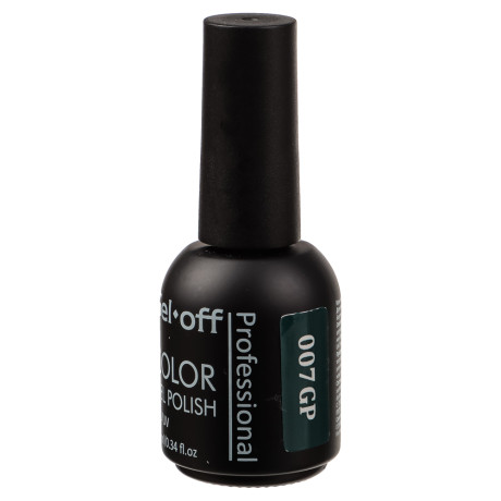 Гель-лак цветной для ногтей "COLOR GEL POLISH", 10 мл, 6 цветов