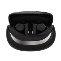 Наушники беспроводные TWS BY Pulse, внутриканальные, 30/200 мАч, BT5.3, чёрный