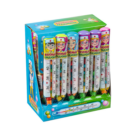 Жевательная резинка "Вкусный градусник" 7 г.