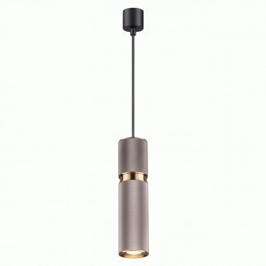 ODEON LIGHT 4745/5L ODL20 15 коричневый/ золотой подвес GU10 5W 220V AFRA 1805x65