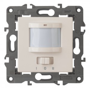 ЭРА 14 Elegance мех. датч. движ. СУ 2-проводн.,180-240В, 200Вт, сл. кость 14-4103-02 автоклеммы 4568