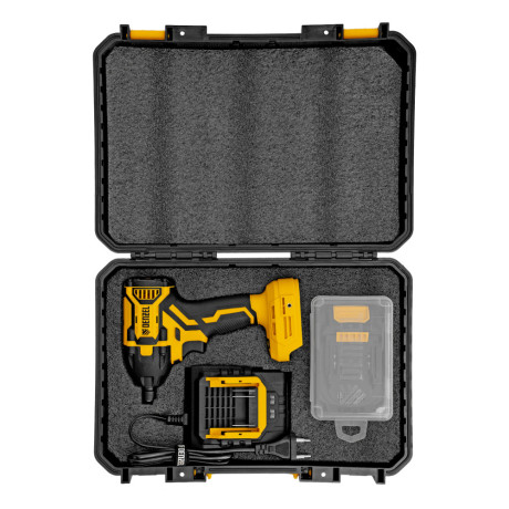 Винтоверт ударный аккумуляторный бесщет. CIDH-BL-20-270, Li-Ion, 20 В// Denzel