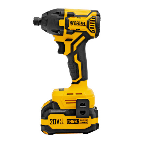 Винтоверт ударный аккумуляторный бесщет. CIDH-BL-20-270, Li-Ion, 20 В// Denzel