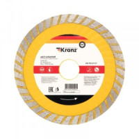 Диск алмазный отрезной Turbo волна 125x22.2x2x10 мм KRANZ (цена за шт) KR-90-0131
