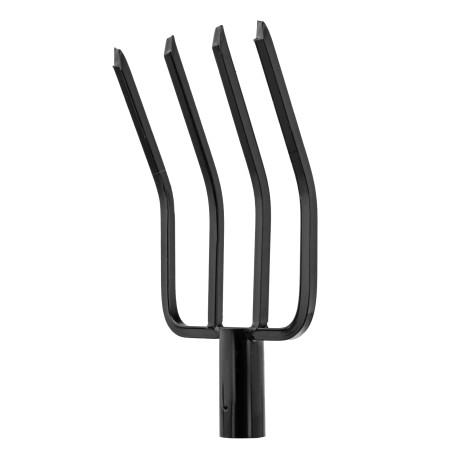 Вилы 4 - х рогие, огородные, 185х270 мм, без черенка, Сибртех