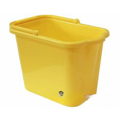 Ведро прямоугольное 9,5л без отжима ЖЕЛТ М2420(10)