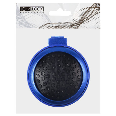 ЮНИLOOK Расческа складная с зеркалом Дорожная, пластик, 6,5см, 4 цвета, P-01