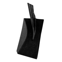 Лопата совковая, 220х285 мм, "американка", без черенка, Сибртех