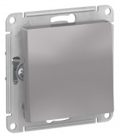 Systeme Electric AtlasDesign мех. выкл.(перекл. перекрестный) СУ 1 кл. алюм.(пл.осн.) ATN000371(5!)