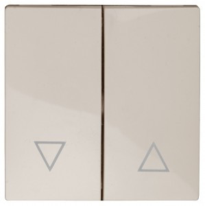 ЭРА 12/Elegance Клавиша для выкл. д/жалюзи, слоновая кость 12-6203-02 6712