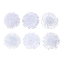 Резинка для волос детская ЮНИLOOK, 10см, пластик, полиэстер, 6 дизайнов, ШБ23-07