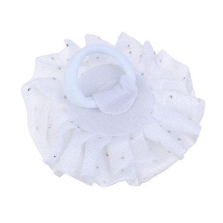 Резинка для волос детская ЮНИLOOK, 10см, пластик, полиэстер, 6 дизайнов, ШБ23-07