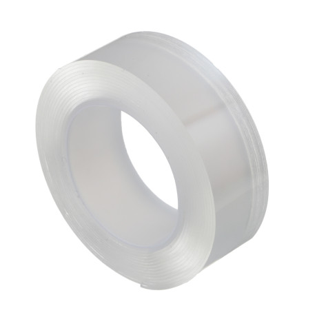 ЕРМАК Лента двухсторонняя, многоразовая 2м, 20мм