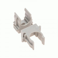 REXANT Крепеж-клипса для труб ПМ d16мм, для монт.пистолета, серая (уп 100шт,цена/уп) 28-0416-1