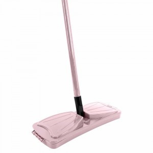Щетка-ролик д/пола с рукояткой 120см 350х110х1270мм розовый 415667105 Бытпласт