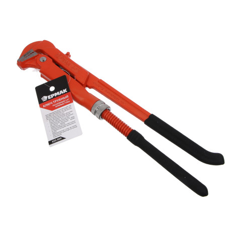 ЕРМАК Ключ трубный рычажный прямые губы, р-р 3/4"