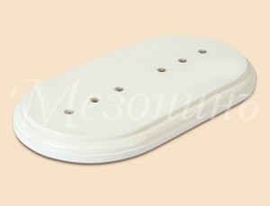 МЕЗОНИНЪ Подложка дерев. ОУ 2 мест. "Элегант" белый GE70712-01