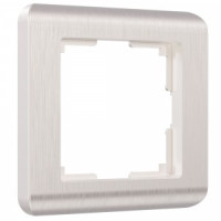 Werkel рамка СУ 1 мест. Stream (перламутровый) (WL12-Frame-01 a040875)W0012113 a051264