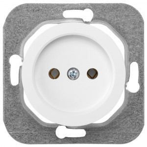 Bylectrica РЕТРО ПРОВАНС мех. роз. 1 мест. СУ белый, (РС16-1401)